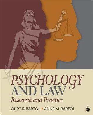 Psychology And Law Research And Practice 1st Ed Paperback Curt R Bartol Anne M Bartol