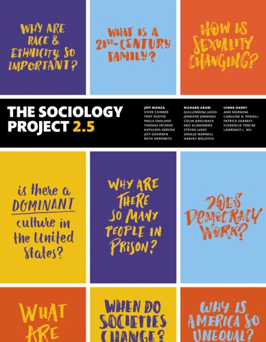The Sociology Project 25 Introducing The Sociological Imagination Paperback Jeff Manza Jeff Manza