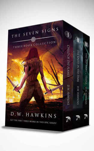Child Of The Flames The Knife In The Dark The Old Man Of The Temple Hawkins