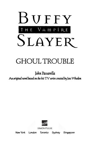 Ghoul Trouble Passarella John