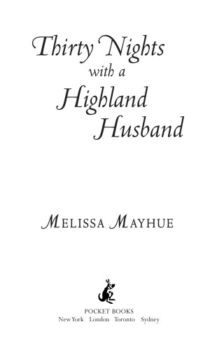 Thirty Nights With A Highland Husband Mayhue Melissa