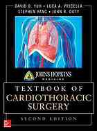 Johns Hopkins Textbook Of Cardiothoracic Surgery 2nd Ed David Daiho Yuh