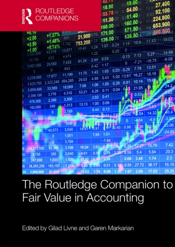 The Routledge Companion To Fair Value In Accounting Gilad Livne Garen Markarian
