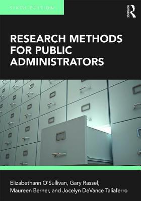 Research Methods For Public Administrators Paperback Elizabethann Osullivan