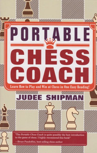 Portable Chess Coach 1st Ed Shipman Judee