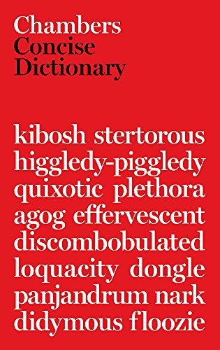 Chambers Concise Dictionary Ian Brookes Michael Munro Elaine Odonoghue