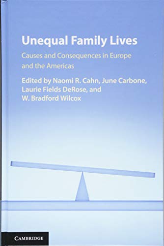 Unequal Family Lives Causes And Consequences In Europe And The Americas Hardcover Naomi R Cahn