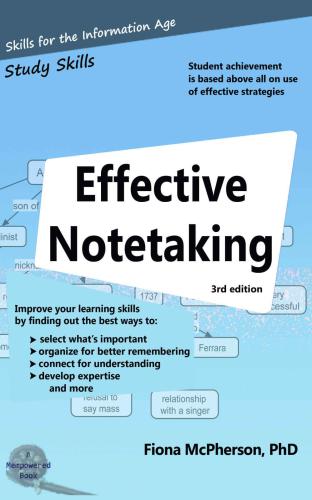 Effective Notetaking 3rd Fiona Mcpherson