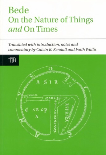 On The Nature Of Things And On Times Bede Beda Venerabilis