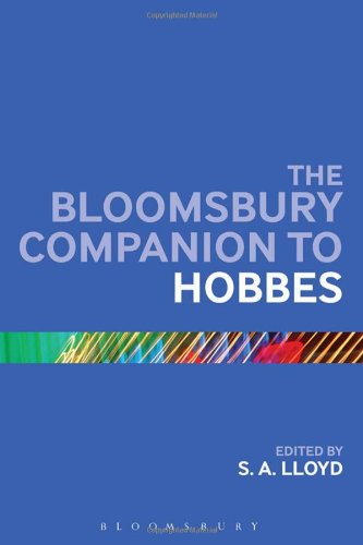 The Bloomsbury Companion To Hobbes Sa Lloyd
