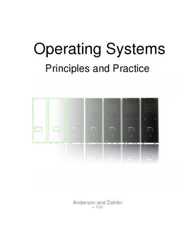 Operating Systems Principles And Practice Thomas Anderson Michael Dahlin