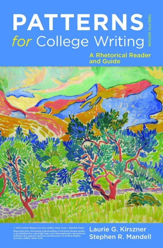 Patterns For College Writing 12th Edition Laurie G Kirszner