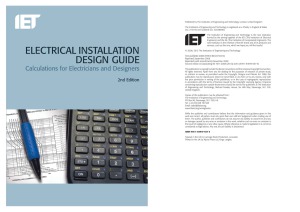 Electrical Installation Design Guide Calculations For Electricians And Designers Paul Cook
