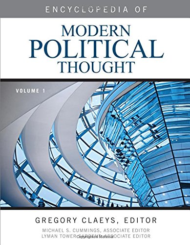 Encyclopedia Of Modern Political Thought Gregory Claeys Ed