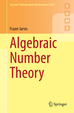 Algebraic Number Theory 1st Edition Frazer Jarvis Auth