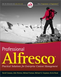 Professional Alfresco Practical Solutions For Enterprise Content Management David Caruana