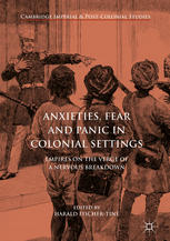 Anxieties Fear And Panic In Colonial Settings Empires On The Verge Of A Nervous Breakdown 1st Edition Harald Fischertin Eds