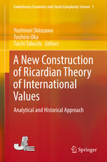 A New Construction Of Ricardian Theory Of International Values Analytical And Historical Approach 1st Edition Yoshinori Shiozawa