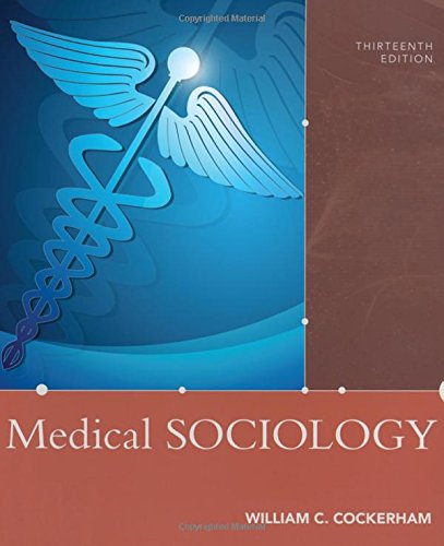 Medical Sociology 13th Edition William C Cockerham