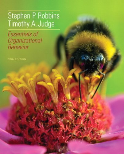Essentials Of Organizational Behavior 12th Edition Stephen P Robbins