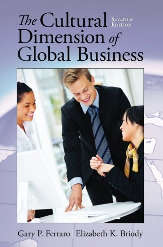 The Cultural Dimension Of Global Business 7th Edition Gary Ferraro