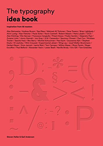The Typography Idea Book Inspiration From 50 Masters 1st Steven Heller
