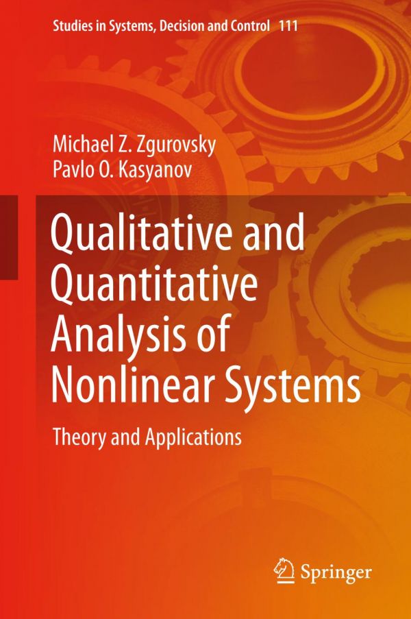Qualitative And Quantitative Analysis Of Nonlinear Systems Theory And Applications Kasyanov
