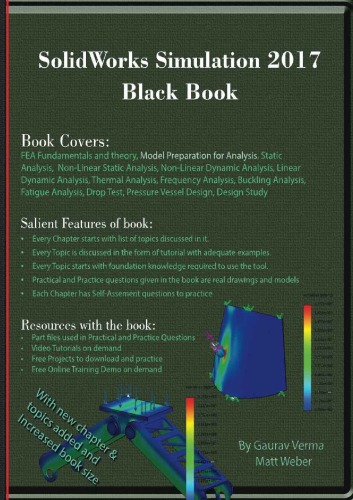 Solidworks Simulation 2017 Black Book 4th Gaurav Verma Matt Weber