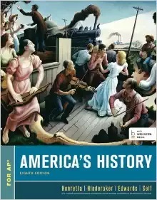 Americas History Ap Eighth Edition James A Henretta Rebecca Edwards Robert O Self