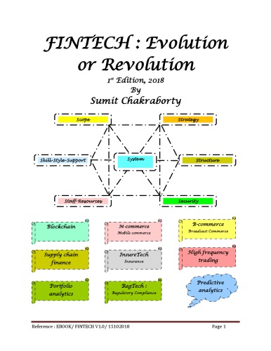 Fintech Evolution Or Revolution 1st Edition Sumit Chakraborty