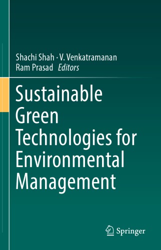 Sustainable Green Technologies For Environmental Management Shachi Shah
