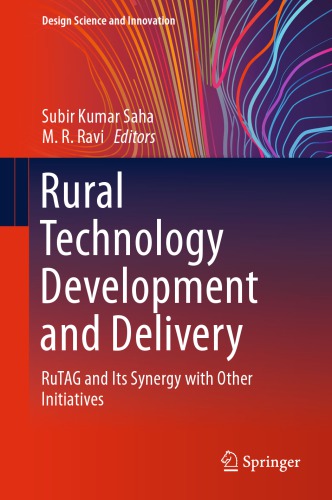 Rural Technology Development And Delivery Rutag And Its Synergy With Other Initiatives Subir Kumar Saha