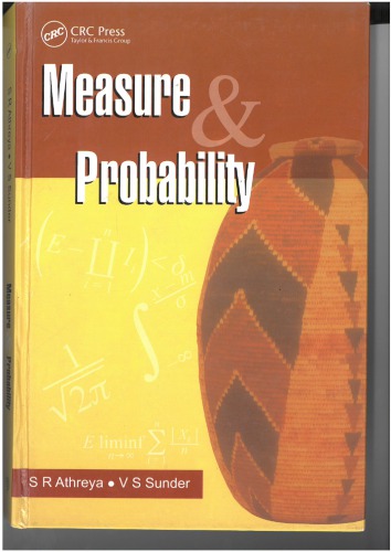 Measure And Probability Siva Athreya V S Sunder