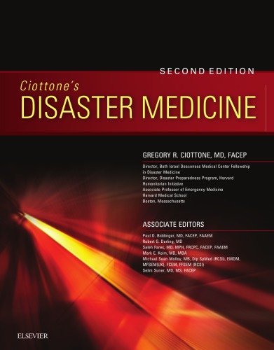 Ciottones Disaster Medicine Hardcover Gregory R Ciottone