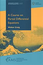 A Course On Partial Differential Equations Craig Walter