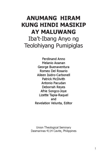 Anumang Hiram Kung Hindi Masikip Ay Maluwang Revelation Velunta