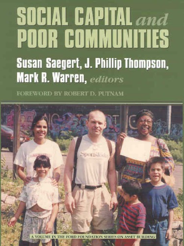 Social Capital And Poor Communities First Papercover Edition Saegert