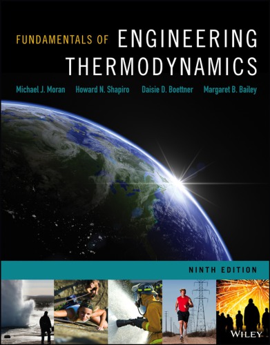 Fundamentals Of Engineering Thermodynamics 9th Michael J Moran