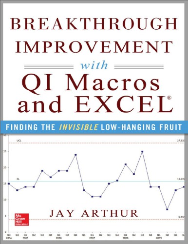 Breakthrough Improvement With Qi Macros And Excel English Jay Arthur