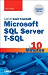Microsoft Sql Server Tsql In 10 Minutes Sams Teach Yourself 2ed Ben Forta
