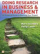 Doing Research In Business And Management An Essential Guide To Planning Your Project Saunders