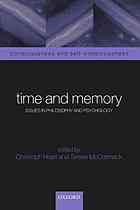 Time And Memory Issues In Philosophy And Psychology Repr Hoerl