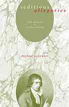 Seditious Allegories John Thelwall Jacobin Writing Hardcover Michael Henry Scrivener