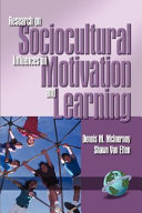 Research On Sociocultural Influences On Motivation And Learning 1st Volume Mcinerney