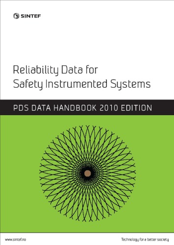 Reliability Data For Safety Instrumented Systems Pds Data Handbook 2010 Ed Hauge