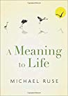 A Meaning To Life Hardcover Michael Ruse