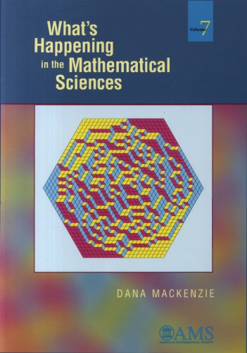 Whats Happening N In The Mathematical Sciences Mackenzie Dana