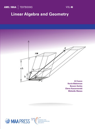 Linear Algebra And Geometry Cuoco Albert Kerins Bowen Waterman