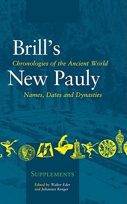 Chronologies Of The Ancient World Names Dates And Dynasties Hardcover Walter Eder