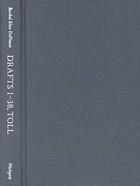 Drafts 138 Toll Duplessis Rachel Blau